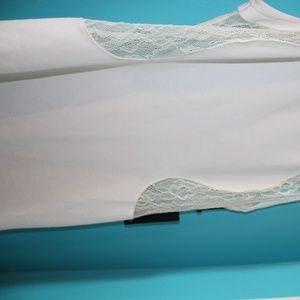 white lace side dress (tight fit)